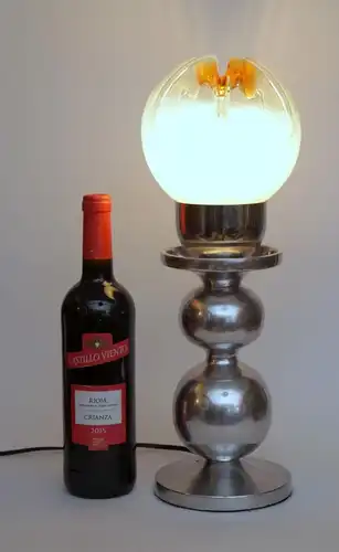 Sputnik 70er Tischleuchte Lampe "SOLAR RISE" Unikat Einzelstück Retro