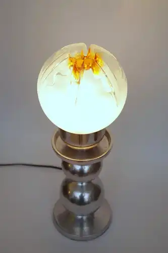 Sputnik 70er Tischleuchte Lampe "SOLAR RISE" Unikat Einzelstück Retro