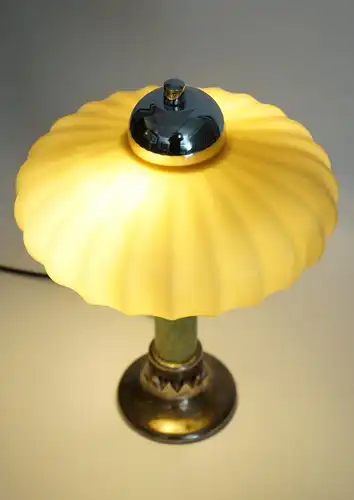 Sehr zierliche Art Deco Tischleuchte Unikat Lampe Einzelstück