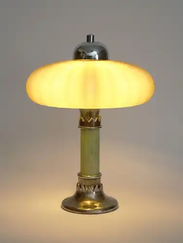 Sehr zierliche Art Deco Tischleuchte Unikat Lampe Einzelstück