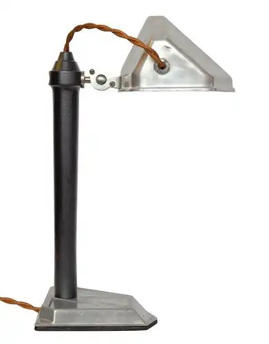 Original Pirouette Art Déco Arbeitsleuchte 1920 Frankreich Lampe Bankerlampe