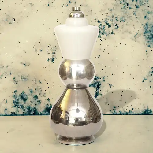 Vintage Design Tischleuchte "BIG BERTA" Unikat Einzelstück Lampe