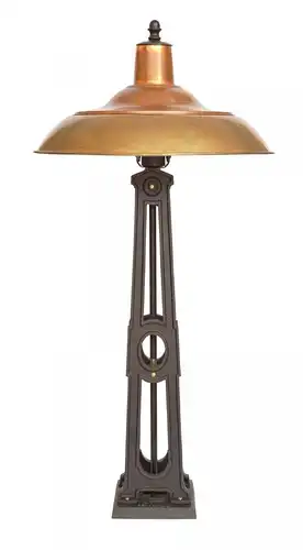 Art Deco Einzelstück für Sammler Tischleuchte "ZODIAC" Unikat Schreibtisch Lampe