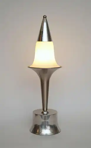 Mid Century 70er Jahre Design Tischlampe "COMET 09" Space Age Unikat Upcycling