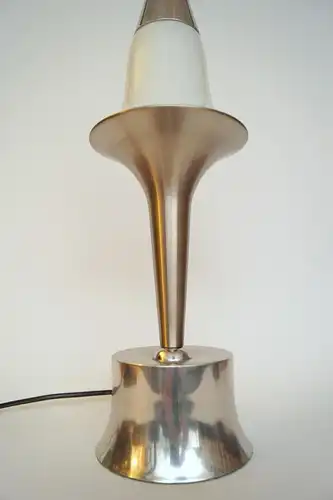 Mid Century 70er Jahre Design Tischlampe "COMET 09" Space Age Unikat Upcycling