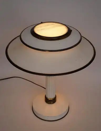 Original ART DECO Schreibtischleuchte "COMPARTMENT" 1930 Messinglampe