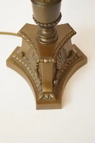 Jugendstil Lampe Messinglampe Berlin Unikat Tischlampe Leuchte