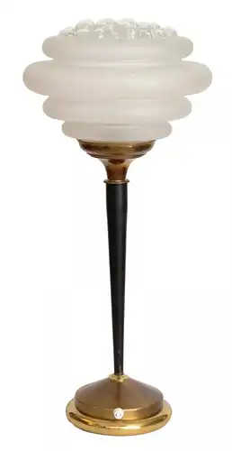 Unikat Art Deco Tischleuchte "BUBBLE TOP" Einzelstück Tischlampe Lampe