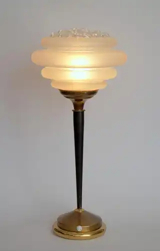 Unikat Art Deco Tischleuchte "BUBBLE TOP" Einzelstück Tischlampe Lampe