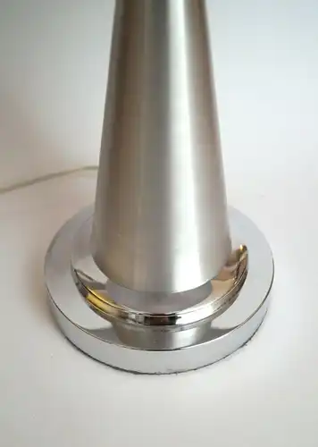 Lampe Bankerleuchte "LISSABON" Edelstahl 80s Schreibtischlampe Leuchte