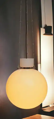 Space Age Design Hängeleuchte "SPHERE" Vintage Sputnik Midcentury Lampe 60s 70s