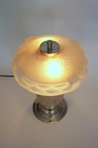 Unikat Art Deco Lampe Tischleuchte WMF Ikora Tischlampe