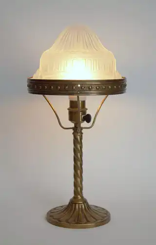 Art Déco Lampe Schreibtischleuchte 1920 Messinglampe Berlin Leuchte