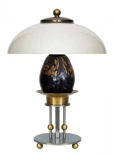 Art Deco Design Lampe Schreibtischleuchte "VEGA" Einzelstück Tischlampe 