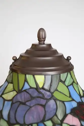 Tiffany Stehlampe "BRANDENBURG" Unikat Stehleuchte Tiffanylampe 160 cm