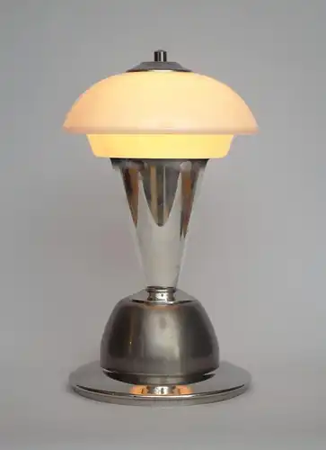 Space Age Design Tischleuchte "SOLARIS" Sputnik Lampe Unikat Chrom Schreibtisch