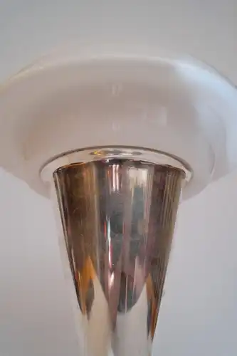 Space Age Design Tischleuchte "SOLARIS" Sputnik Lampe Unikat Chrom Schreibtisch