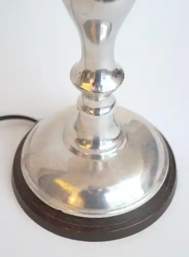 Art Deco Tischlampe "UNIQUE" antikes Opalglas Schreibtischlampe zierliche