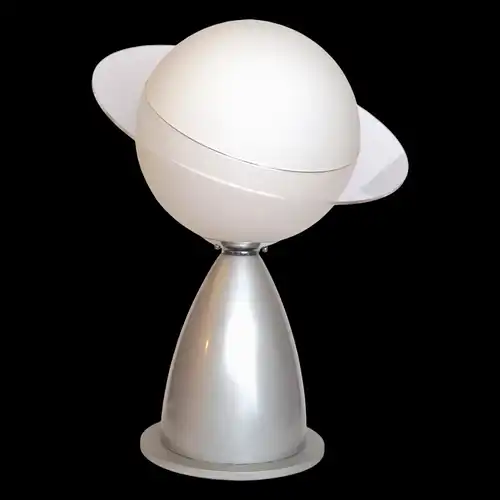 Space Design 70er Tischleuchte "SATURN 12" Bodenlampe Stehlampe Sputnik Lampe