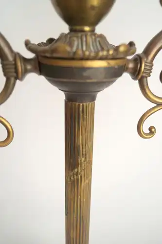 Lampe de lecture Art Nouveau "HOGWARTS" Lumières en laiton Unikat collectionneurs