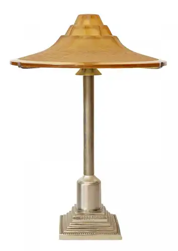 Art Deco Lampe Leuchte Tischlampe "HONEY SHADOW" Unikat