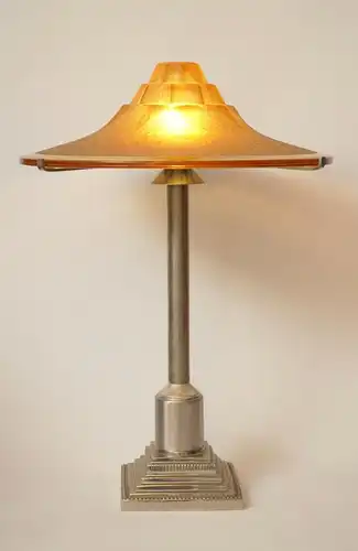 Art Deco Lampe Leuchte Tischlampe "HONEY SHADOW" Unikat