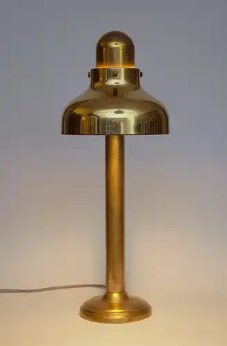 Bauhaus Kontor Lampe de travail "FUNCTIONAL CRANE" Unité unique lampe en laiton Berlin