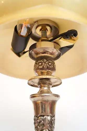 Art Déco lampe de table "SILVER EADLE" lampe à lampe modèle unique Art Nouveau