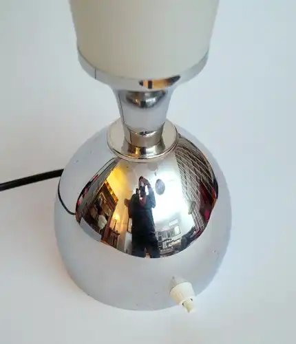 Space Age Design Tischlampe "ROCKET TOWER" Midcenturymodern Lampe Sputnik