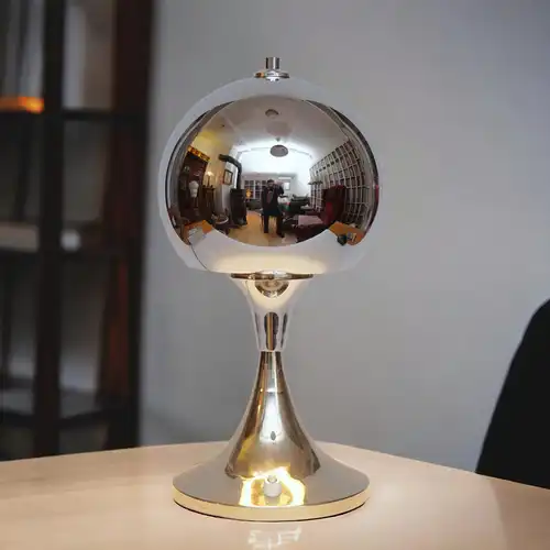 Lampe de table Space Age design "SPHERE" Midcenturymoderne lampe Spoutnik