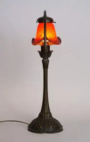 Belle lampe en laiton "RED FRUIT" de style Art Nouveau de Berlin