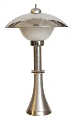 Design Lampe "ALPHA BASE" Unikat Art Deco Tischleuchte Tischlampe Retro