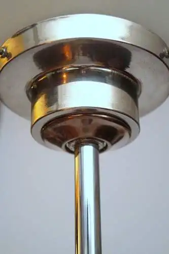 Einzigartige Art Deco Design Stehlampe "INTERSTELLAR" Unikat Chrom Stehleuchte