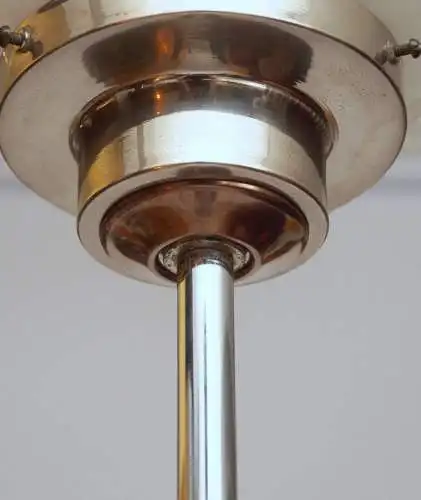 Einzigartige Art Deco Design Stehlampe "INTERSTELLAR" Unikat Chrom Stehleuchte