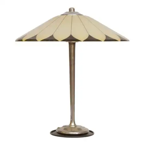 Original Art Deco Tischleuchte "VALIANT" 1930 Lampe Schreibtischlampe