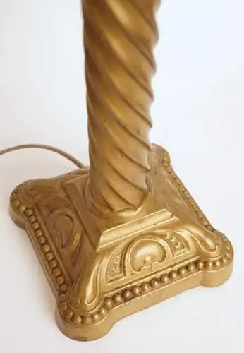 Orig. Wiener Jugendstil Kaffeehausleuchte "SCHÖNBRUNN" Messinglampe Einzelstück