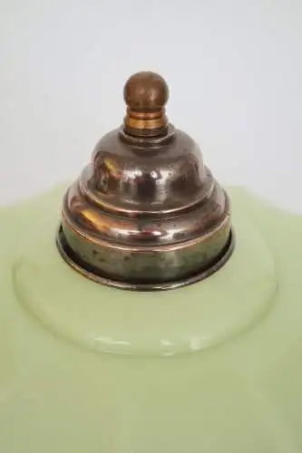 Orig. Wiener Jugendstil Kaffeehausleuchte "SCHÖNBRUNN" Messinglampe Einzelstück