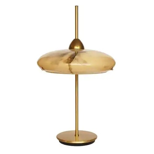 Staff Art Deco Schreibtischleuchte "CENTRAL STATION" Messinglampe Unikat