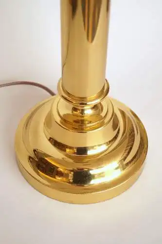 Art Deco Schreibtischleuchte "COUNT"  Messinglampe Berlin Tischlampe Unikat