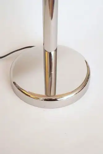 Art Deco Schreibtischleuchte "RIVERIA"  Chrom Unikat Tischlampe Unikat