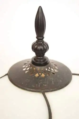 Art nouveau Déco lampe Tiffany "BLACK ROSE" lampe de table unique