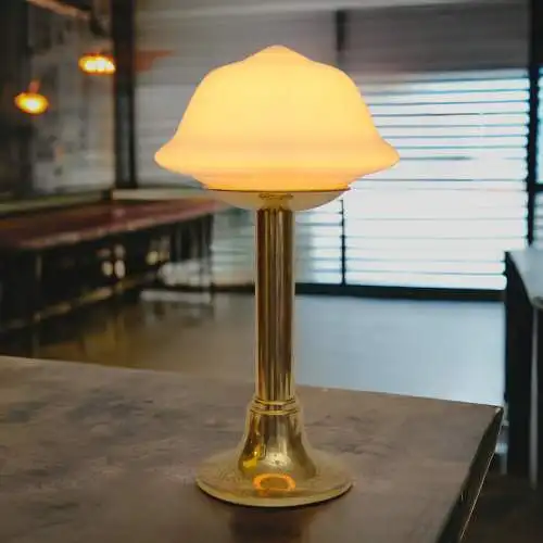 Art Déco Design Lampe en laiton "BERLIN BRIGHT" LED Light of 80
