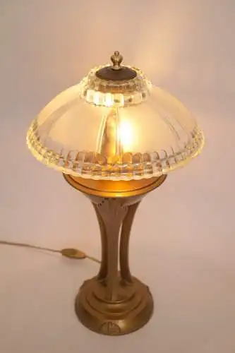 Art Déco Lampe Tischlampe Schreibtischlampe "SAVANNAH" Unikat Leuchte