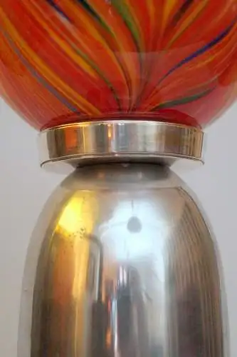 Space Age Design Tischleuchte "POP SPHERE" Unikat Sputnik Tischlampe