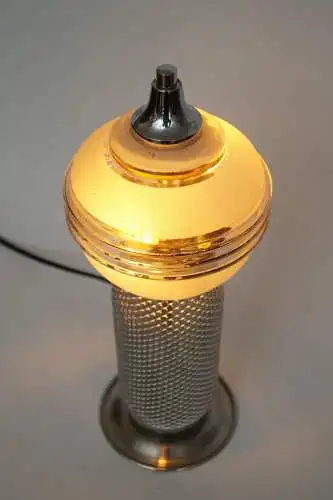 Art Deco Tischlämpchen "COSMO" Tischleuchte Unikat Lampe