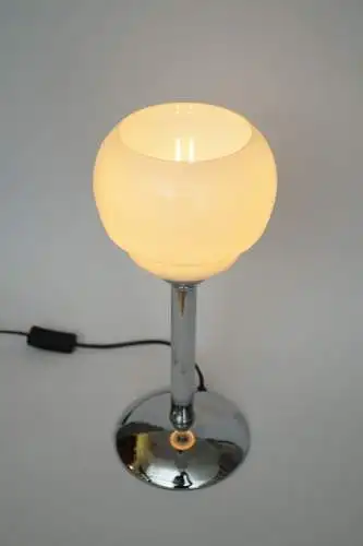 Art Deco Chromlampe Schreibtischleuchte "INDIANAPOLIS" Einzelstück Lampe