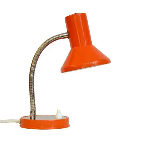 Kleine Schreibtischlampe 60/70 er Jahre Nachttisch Vintage Space Age Lampe