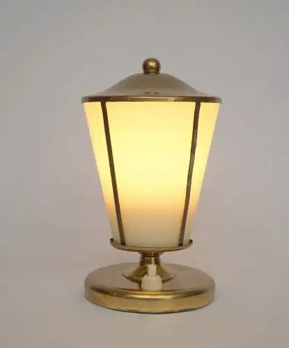 Original 50er Jahre Diner Leuchte Tischlampe Restaurant Lampe Textilkabel