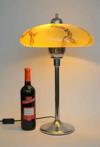 ART DECO Design Tischlampe Schreibtischlampe Unikat "UPSALA"