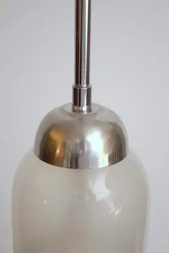 Große Design Tischleuchte "EMPIRE STATE" Unikat Chrom 70er Tischlampe